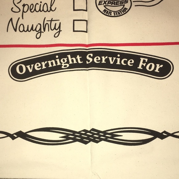 Customizable, BIG. NORTH POLE gift sack - Picture 5 of 5